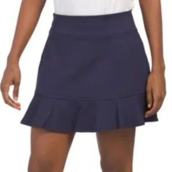 Tommy Bahama Golf Skort UPF 50 Blue Ruffle Hem XL